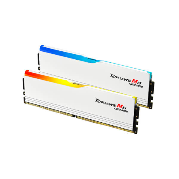 G.Skill Ripjaws M5 Neo RGB 32GB (16GBx2) DDR5 6000MHz Desktop RAM (White)
